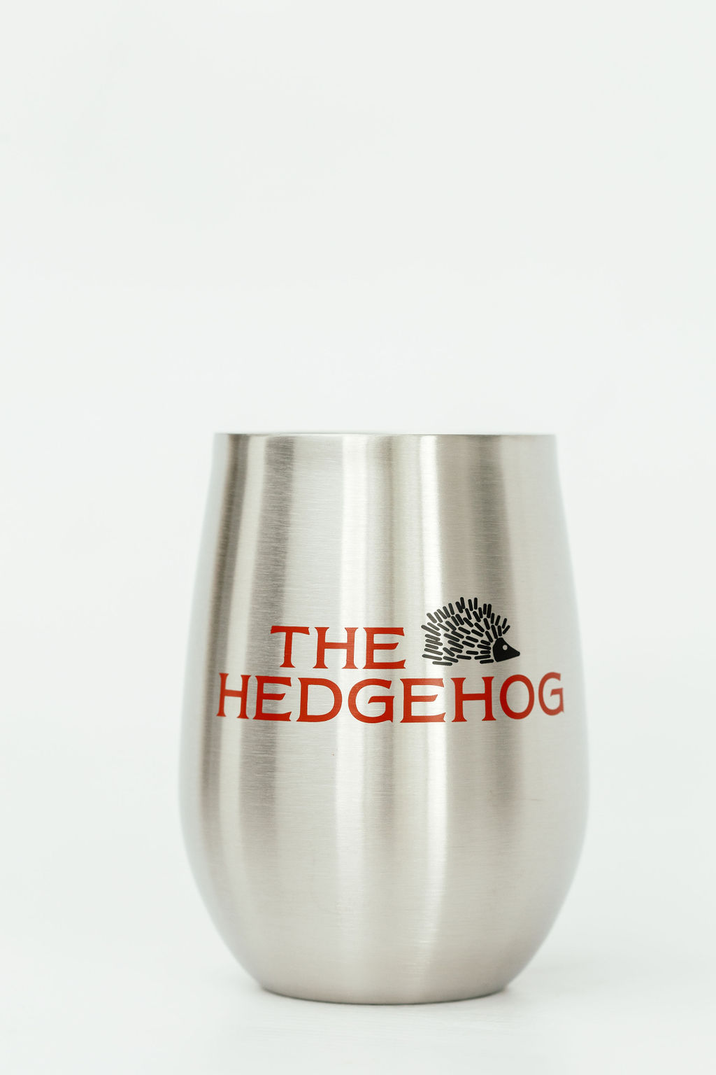 The Hedgehog Stemless Wine Glass